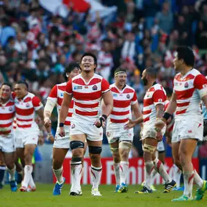 Japan beat South Africa — ranked #7