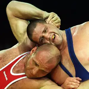 Rulon Gardner beats Karelin — ranked #12
