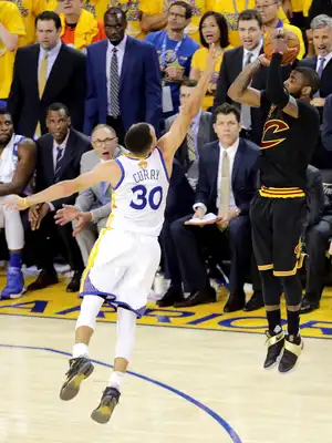 Kyrie's Three Over Curry — ranked #14