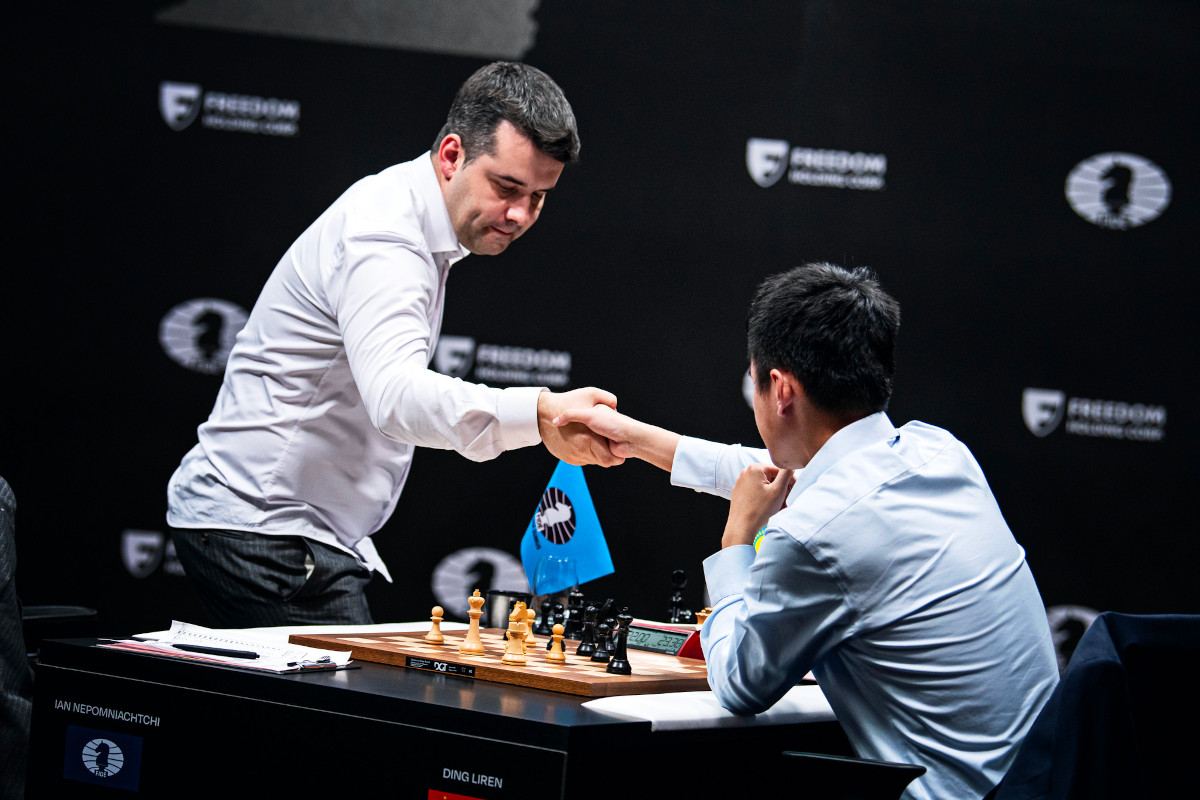 Ding vs Nepomniachtchi, 2023 — ranked #9