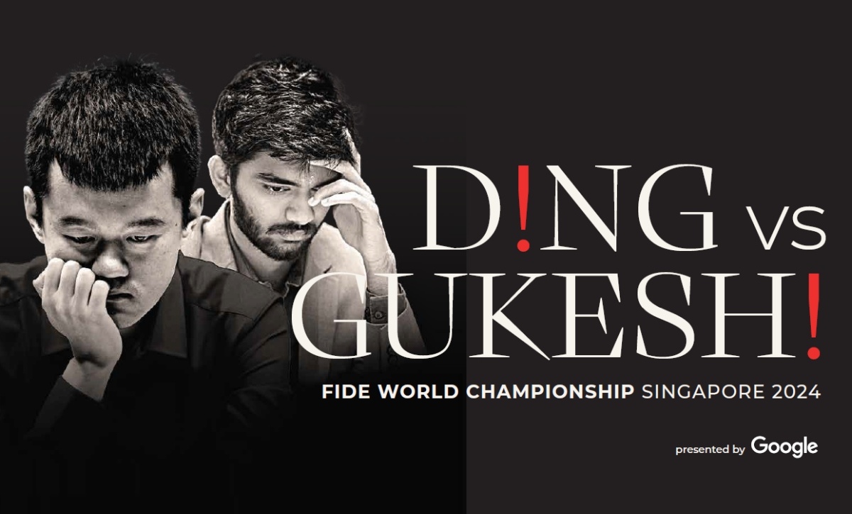 Gukesh vs Ding, 2024 — ranked #14