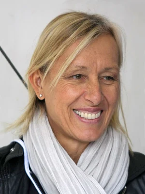 Martina Navratilova — ranked #8