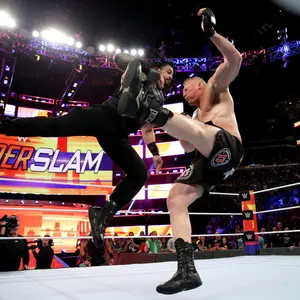 Roman Reigns vs. Brock Lesnar — ranked #9