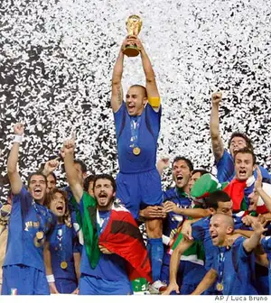 2006: Italy vs France — ranked #9