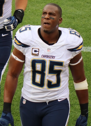 Antonio Gates — ranked #5
