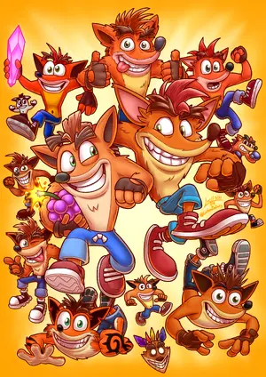 Crash Bandicoot — ranked #13