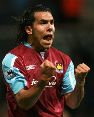 Carlos Tevez — ranked #16