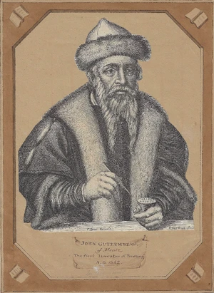 Johannes Gutenberg — ranked #7