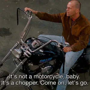 Pulp Fiction Chopper — ranked #10