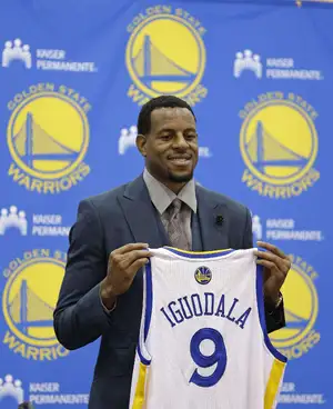 Andre Iguodala to Warriors (2013) — ranked #6
