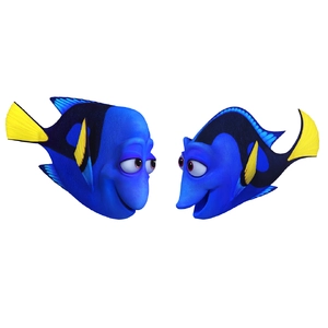 Ellen DeGeneres as Dory — ranked #12