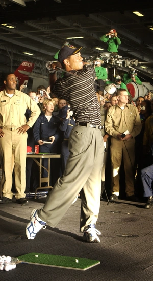 Tiger Woods — ranked #3