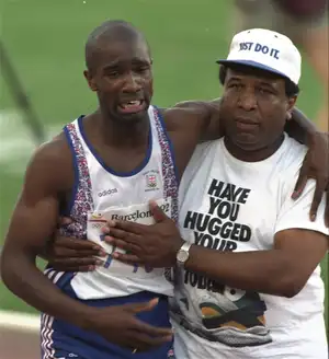 Derek Redmond and His Father — ranked #8