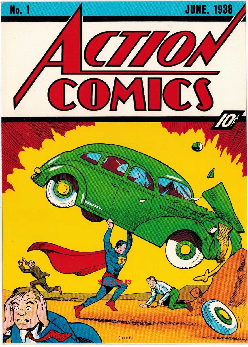 Action Comics #1 — The 16 Most Important Comic Book Issues Ever Published