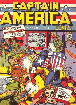 Captain America Comics #1 — ranked #4