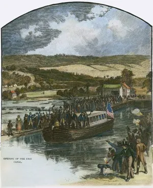 The Erie Canal Opening — ranked #15