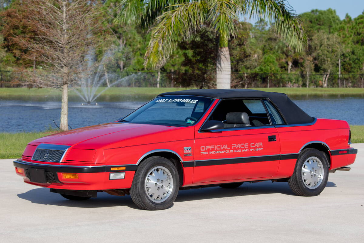 Chrysler LeBaron Convertible — ranked #11