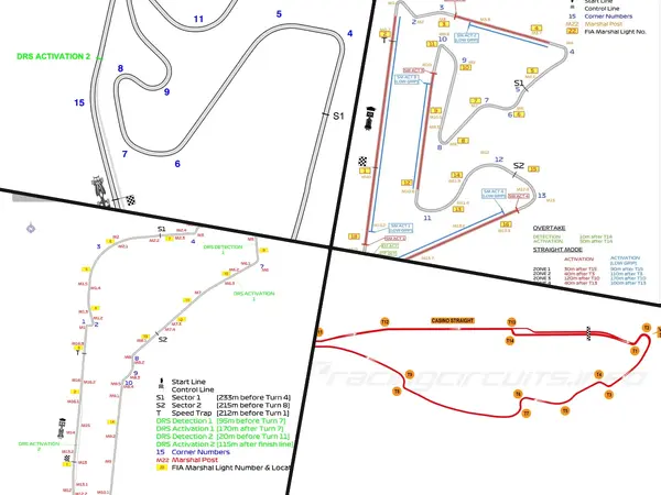 The 17 Best F1 Circuits for Overtaking