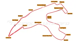 Spa-Francorchamps — ranked #12