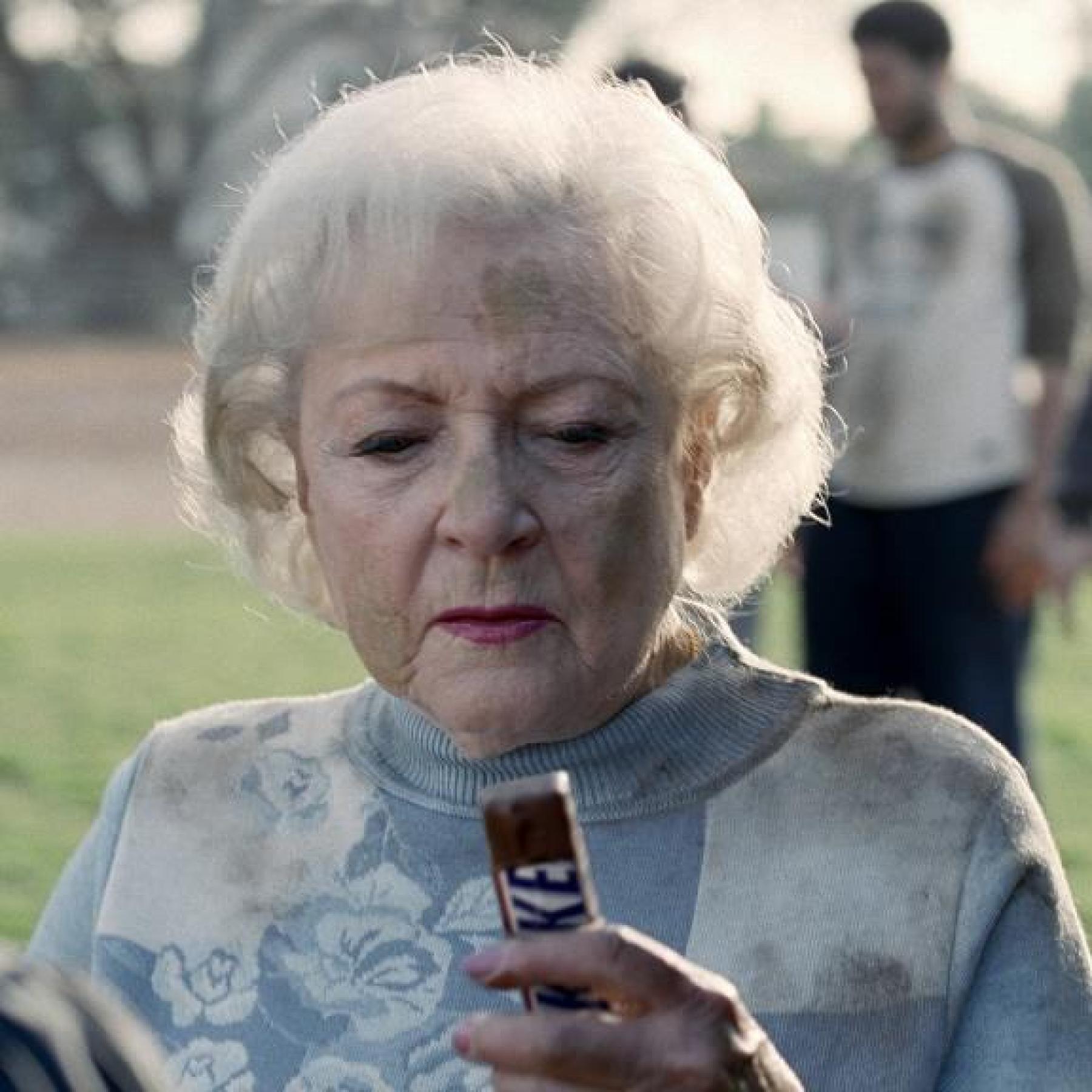 Snickers: Betty White — ranked #9