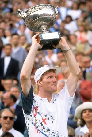 Jim Courier — ranked #9