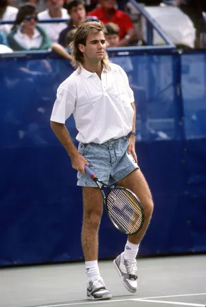 Andre Agassi — ranked #8