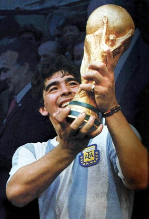 Diego Maradona — ranked #10