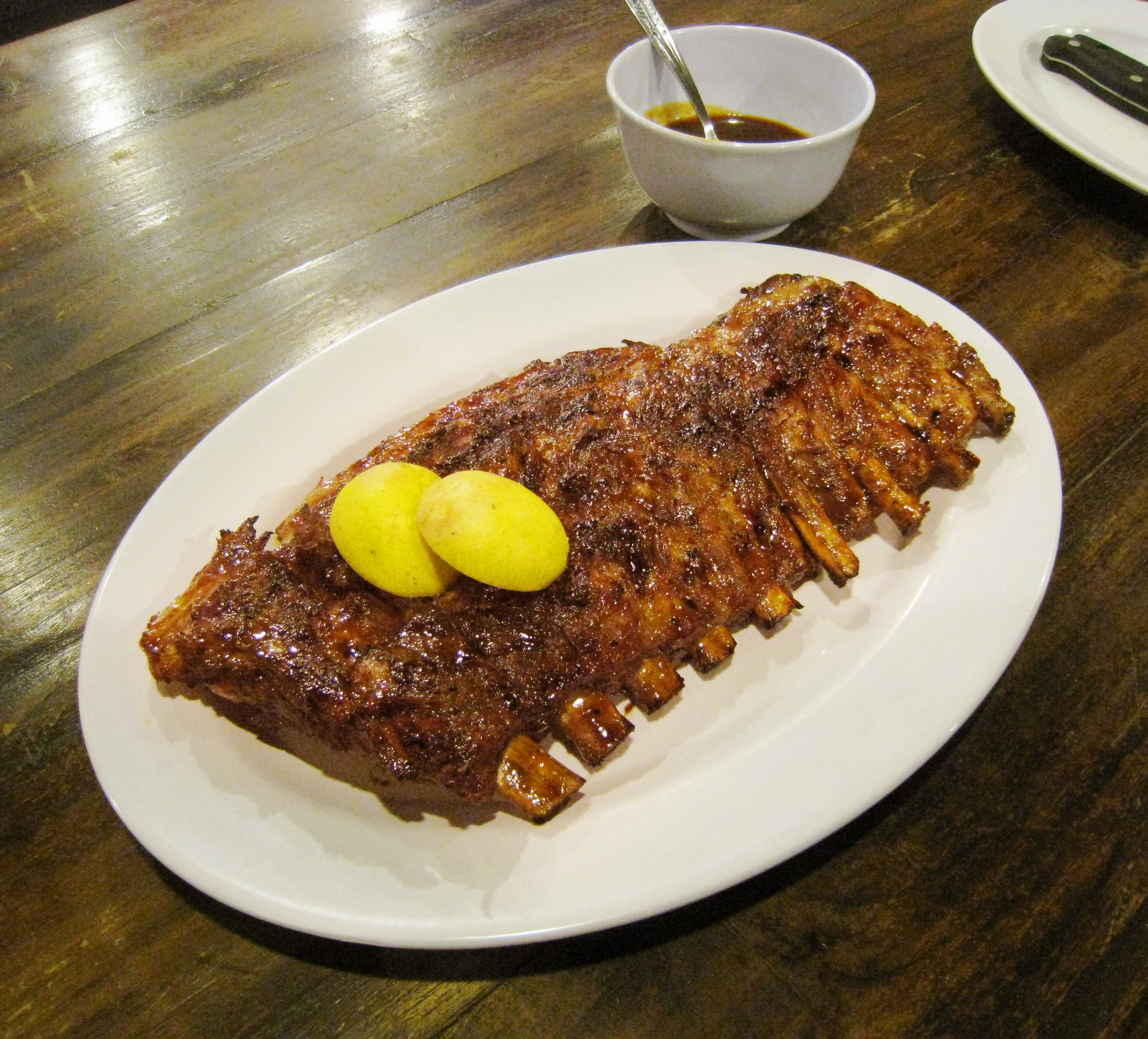 Barbecue ribs — ranked #5