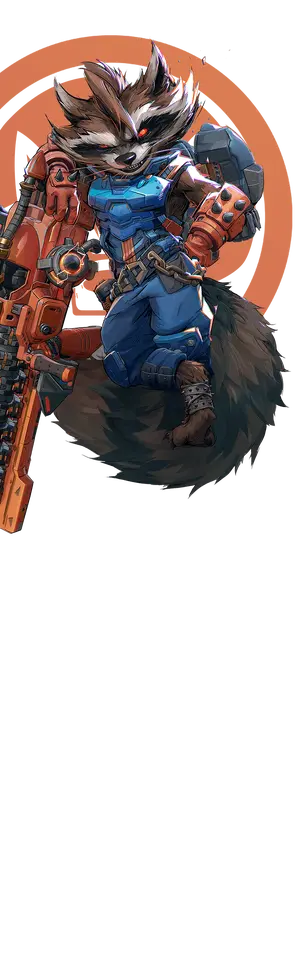 Rocket Raccoon — ranked #7