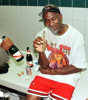 Michael Jordan and the Bulls — ranked #10
