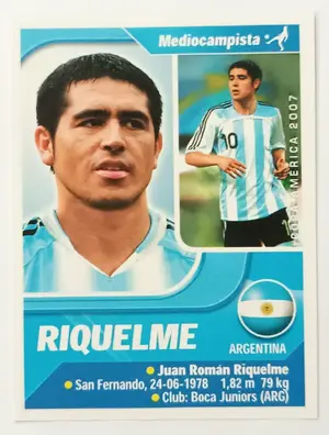 Juan Roman Riquelme — ranked #18