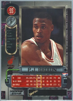 P.J. Brown — ranked #16