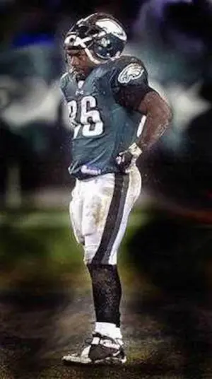 Brian Westbrook — ranked #9