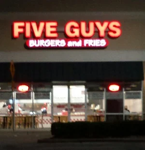 Five Guys — ranked #15