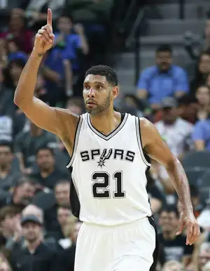 Tim Duncan — ranked #18