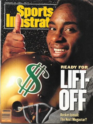 Raghib "Rocket" Ismail — ranked #5