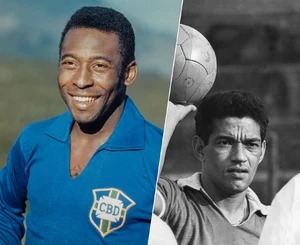 Pelé & Garrincha — ranked #14