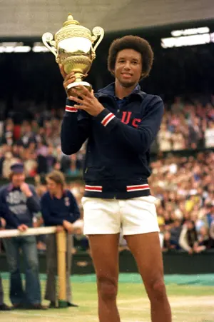 Arthur Ashe — ranked #16