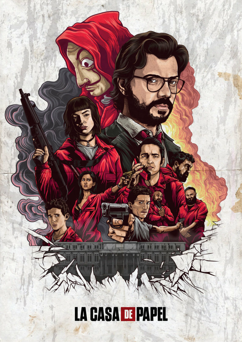 Money Heist — ranked #7