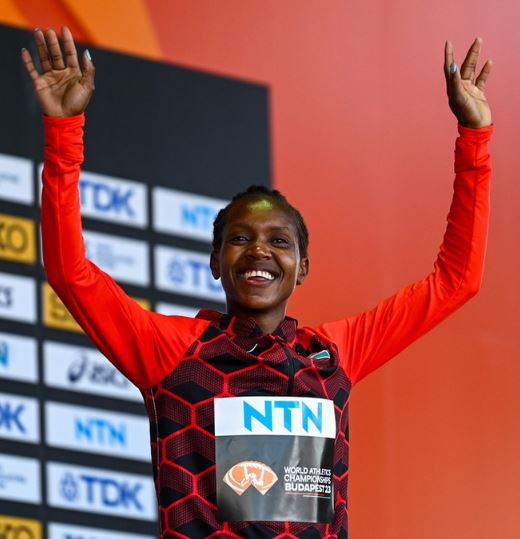 Faith Kipyegon — ranked #20