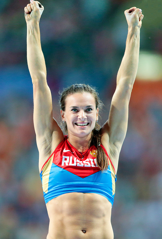 Yelena Isinbayeva — ranked #11