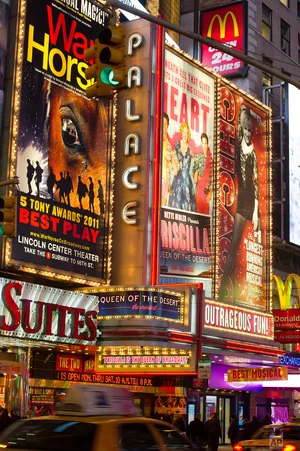 Broadway Theater District — ranked #14