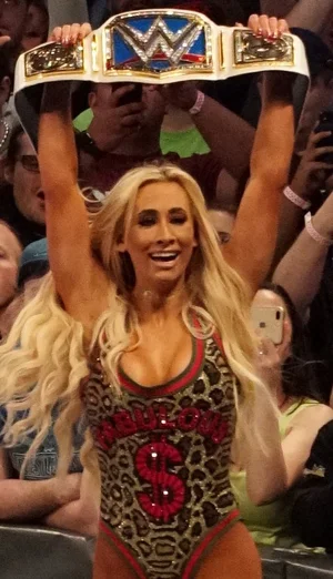 Carmella on Charlotte Flair, 2018 — ranked #26
