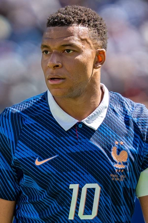 Kylian Mbappé — ranked #8