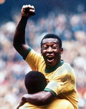 Pelé — ranked #3