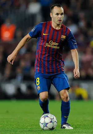 Andrés Iniesta — ranked #24