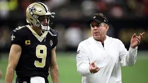 Drew Brees and Sean Payton — ranked #7