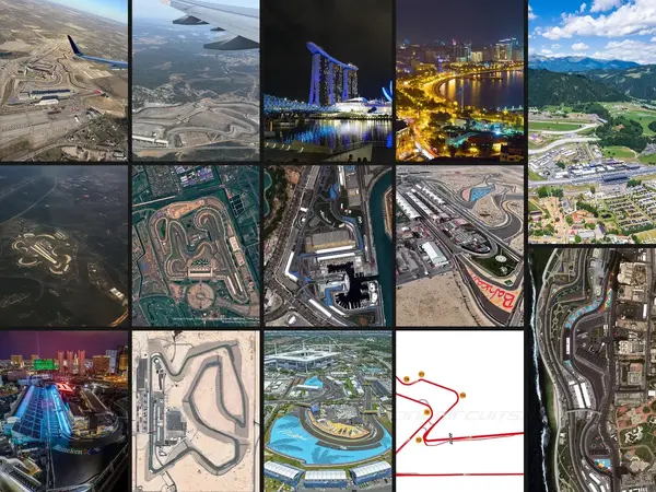 Top 14 Modern F1 Circuits