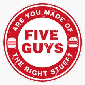 Five Guys — ranked #1