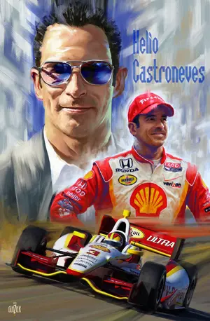 Helio Castroneves — ranked #1